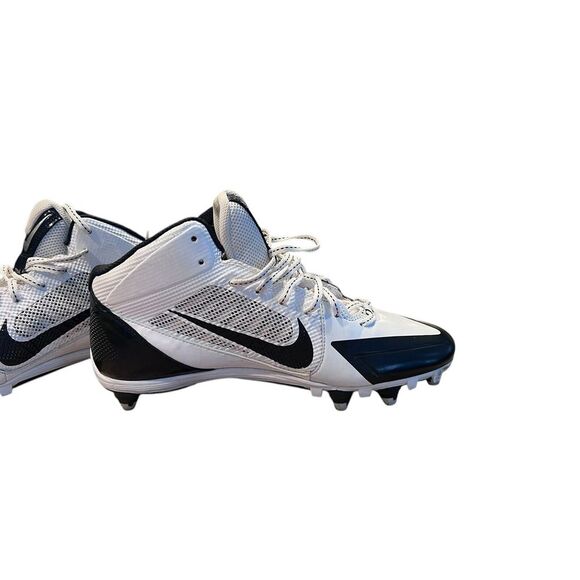 Nike White and Black Men's Sneakers - Picture 9 of 11